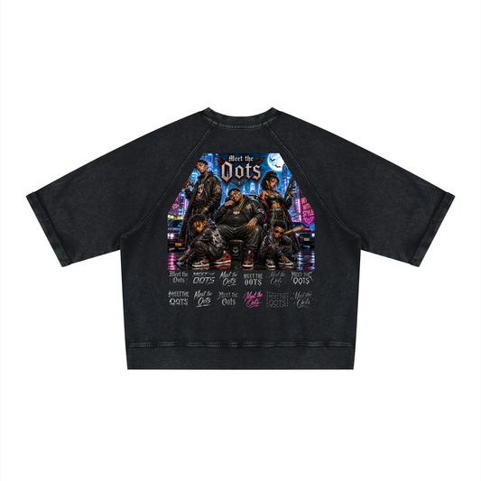 Meet the Oots Vintage Short Sleeve Sweatshirt
