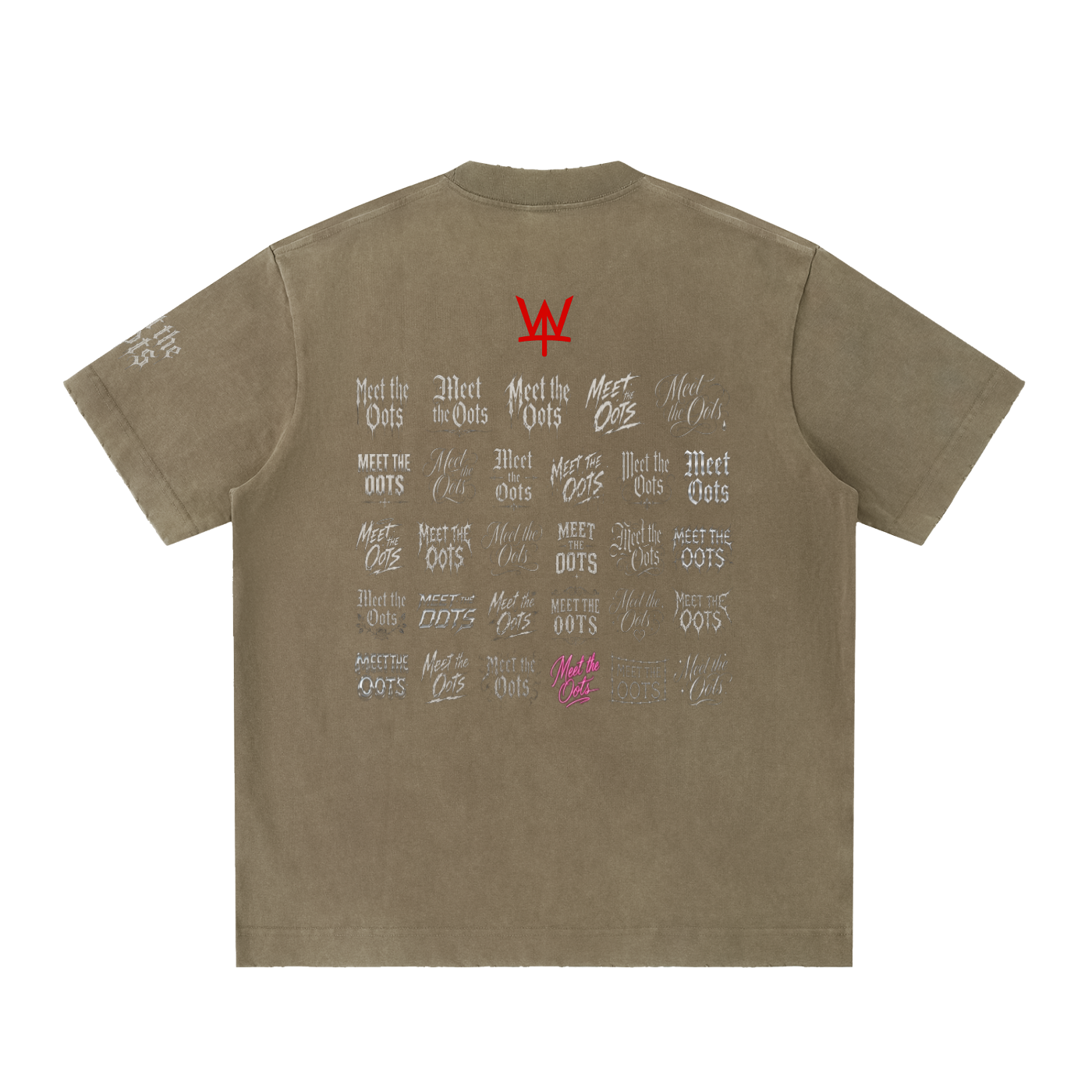 Meet the Oots Heavyweight Frayed T-Shirt