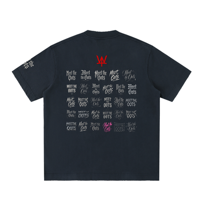 Meet the Oots Heavyweight Frayed T-Shirt