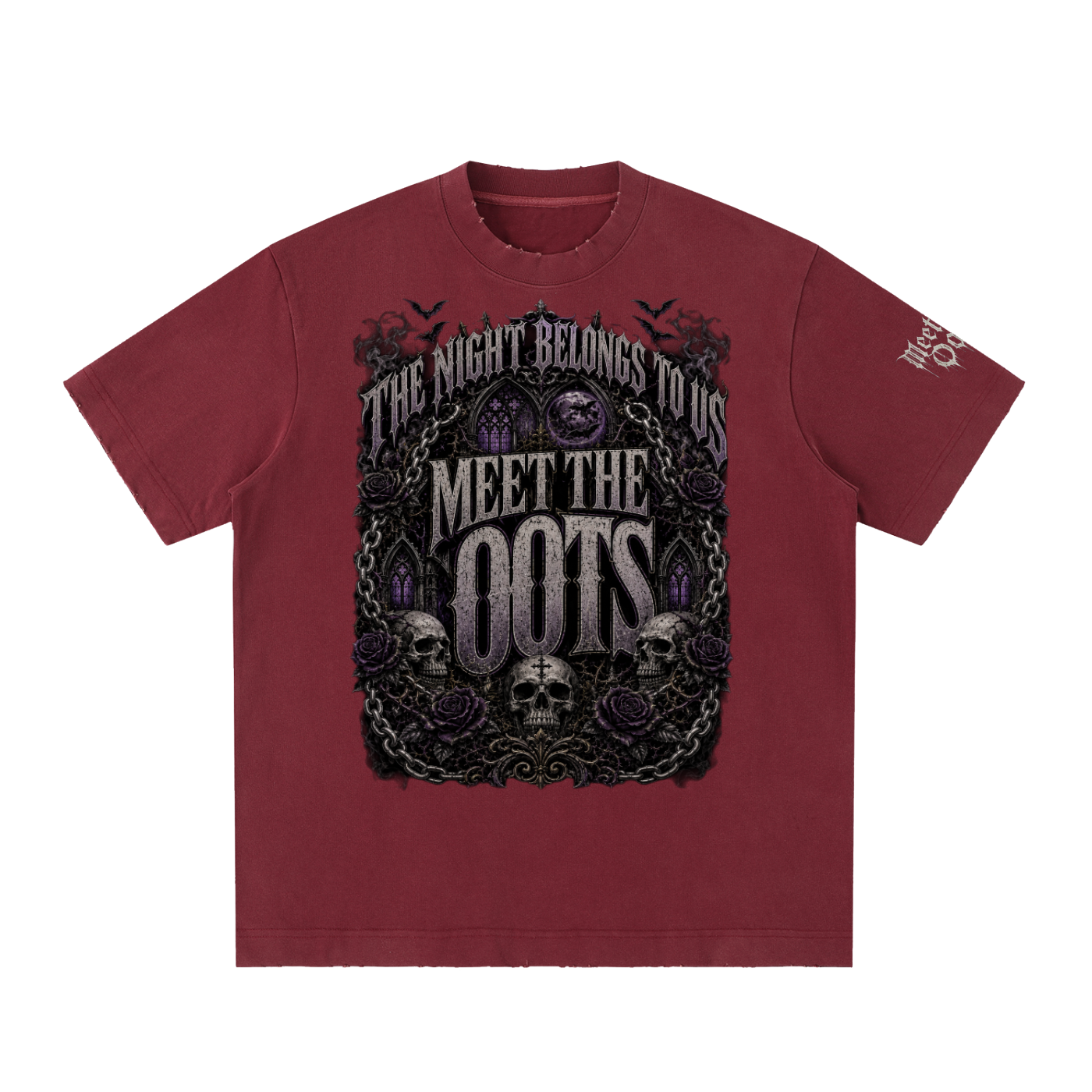 Meet the Oots Heavyweight Frayed T-Shirt
