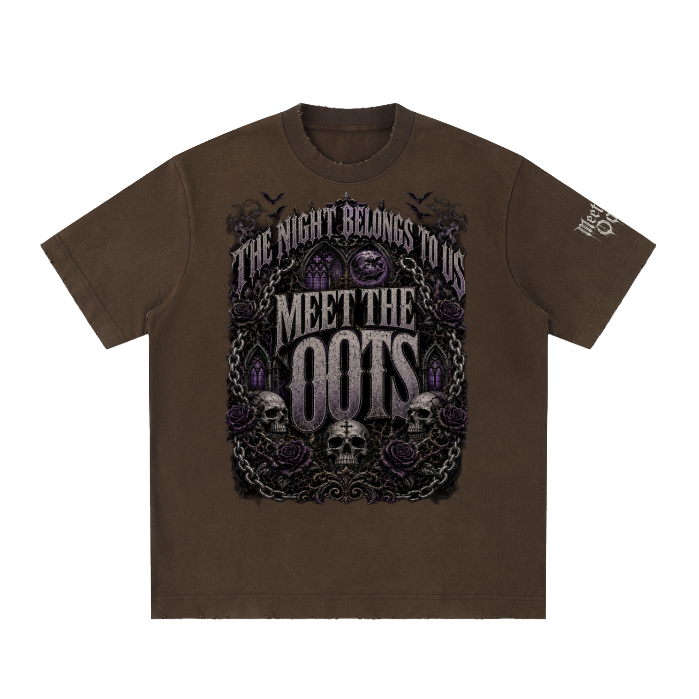 Meet the Oots Heavyweight Frayed T-Shirt
