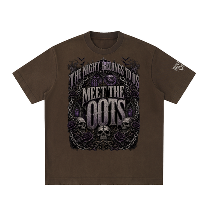 Meet the Oots Heavyweight Frayed T-Shirt