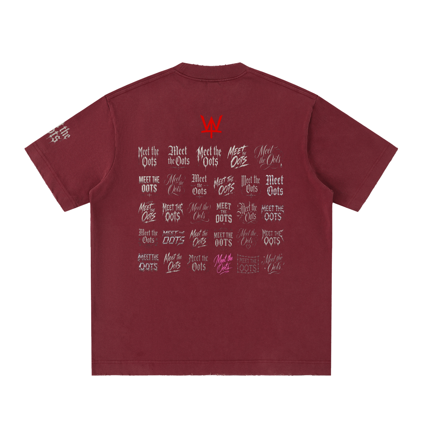 Meet the Oots Heavyweight Frayed T-Shirt