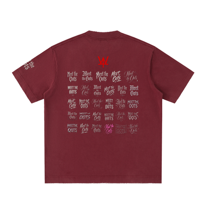 Meet the Oots Heavyweight Frayed T-Shirt
