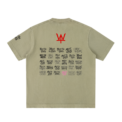 Meet the Oots Heavyweight Frayed T-Shirt