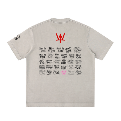 Meet the Oots Heavyweight Frayed T-Shirt