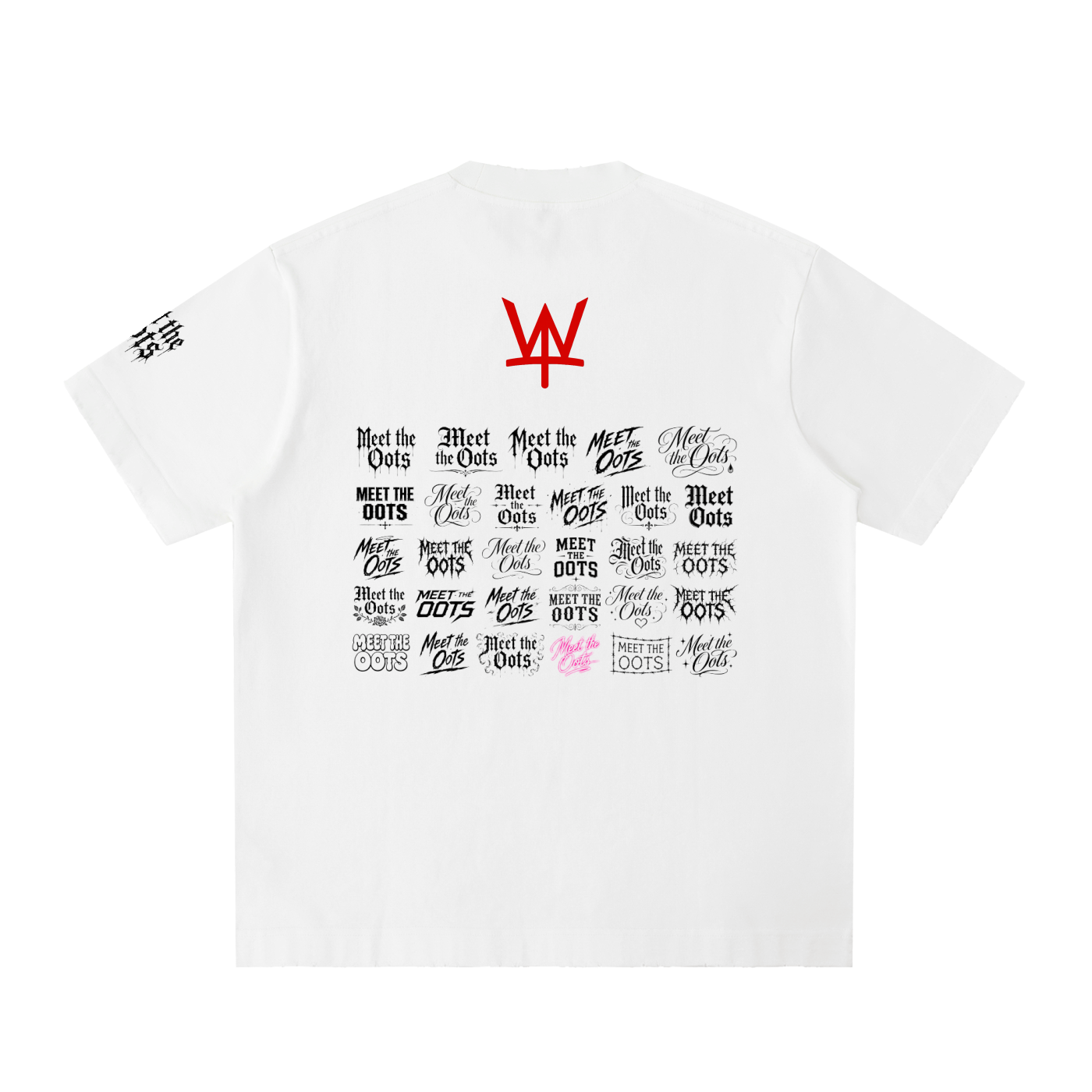 Meet the Oots Heavyweight Frayed T-Shirt