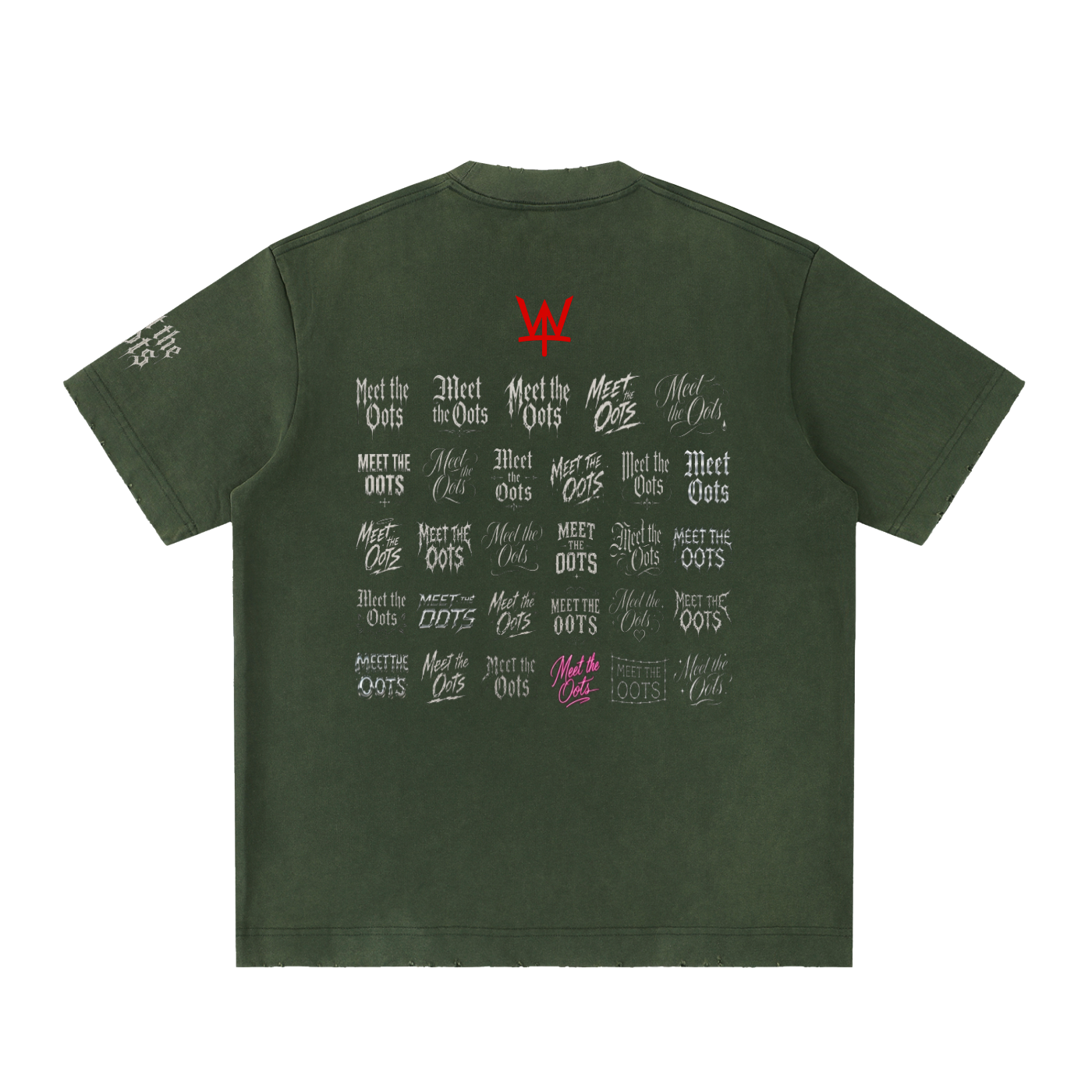 Meet the Oots Heavyweight Frayed T-Shirt