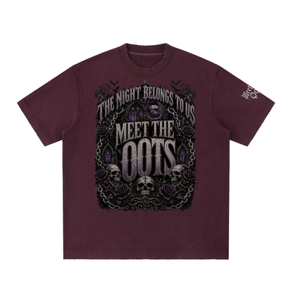 Meet the Oots Heavyweight Frayed T-Shirt