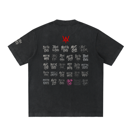 Meet the Oots Heavyweight Frayed T-Shirt