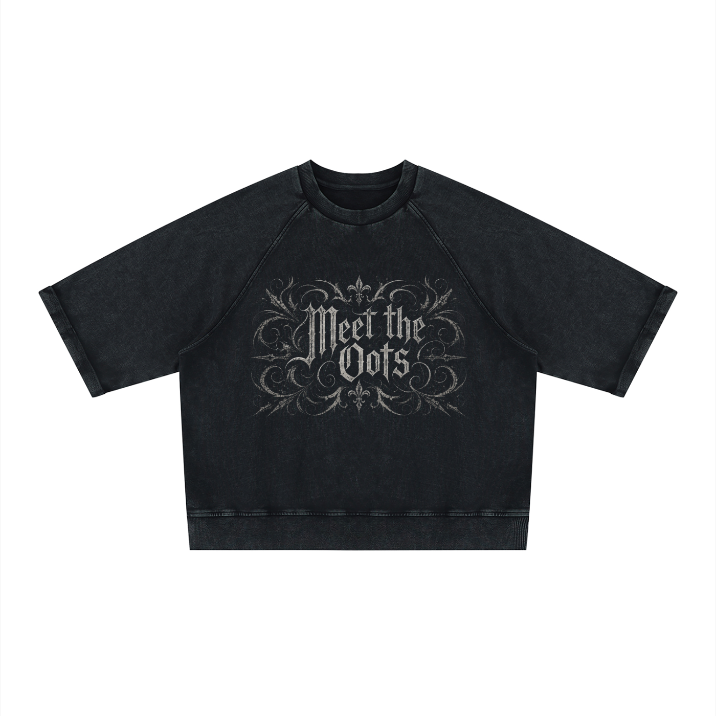 Meet the Oots Vintage Short Sleeve Sweatshirt