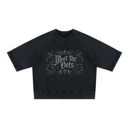 Meet the Oots Vintage Short Sleeve Sweatshirt