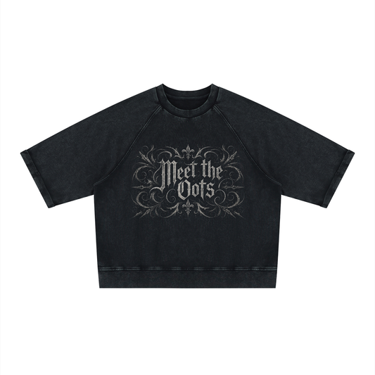 Meet the Oots Vintage Short Sleeve Sweatshirt