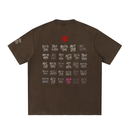 Meet the Oots Heavyweight Frayed T-Shirt
