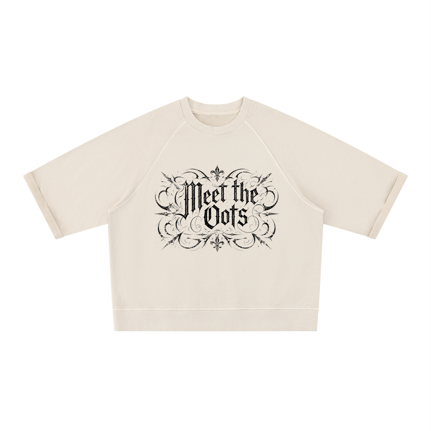 Meet the Oots Vintage Short Sleeve Sweatshirt