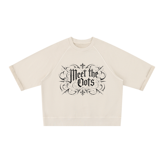 Meet the Oots Vintage Short Sleeve Sweatshirt