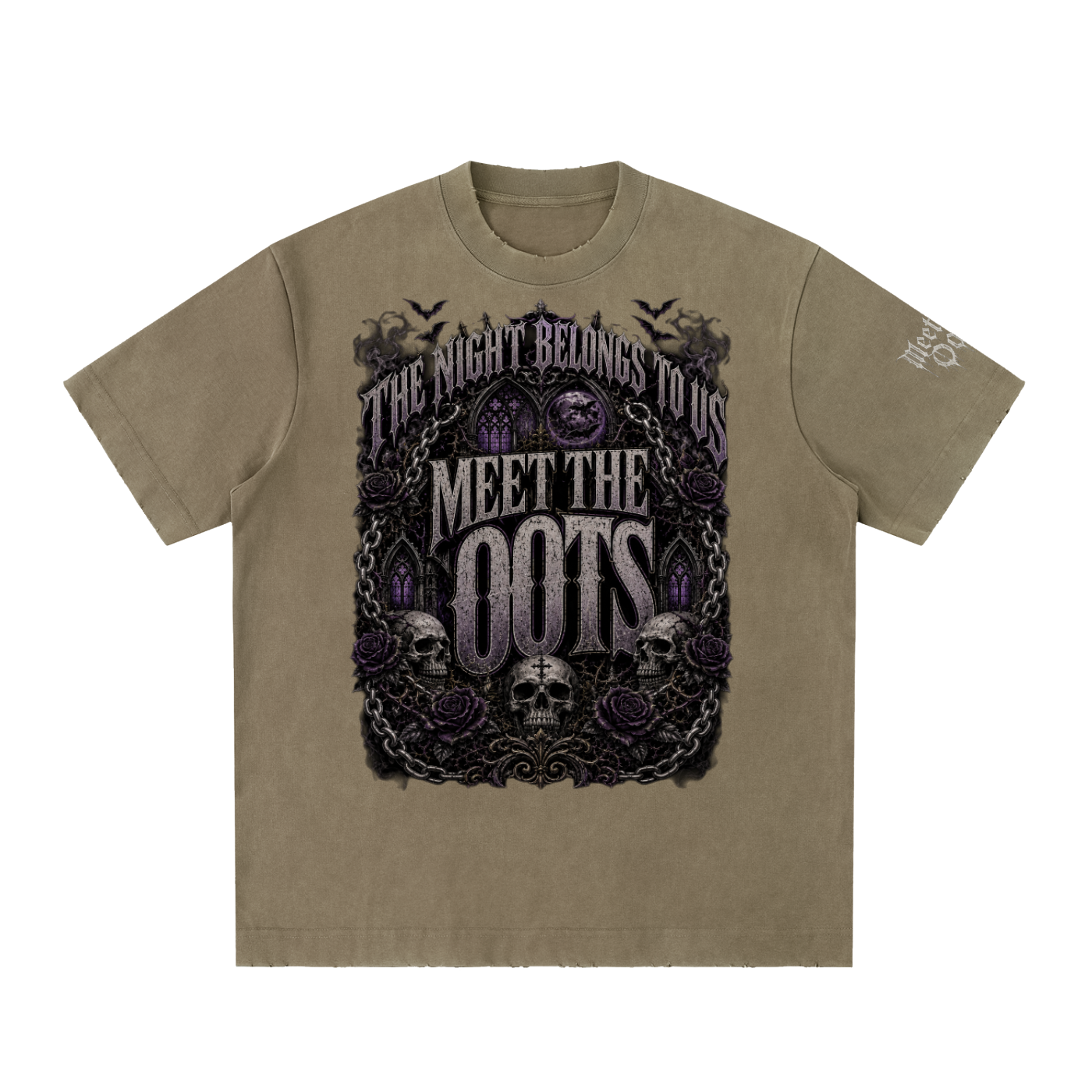 Meet the Oots Heavyweight Frayed T-Shirt