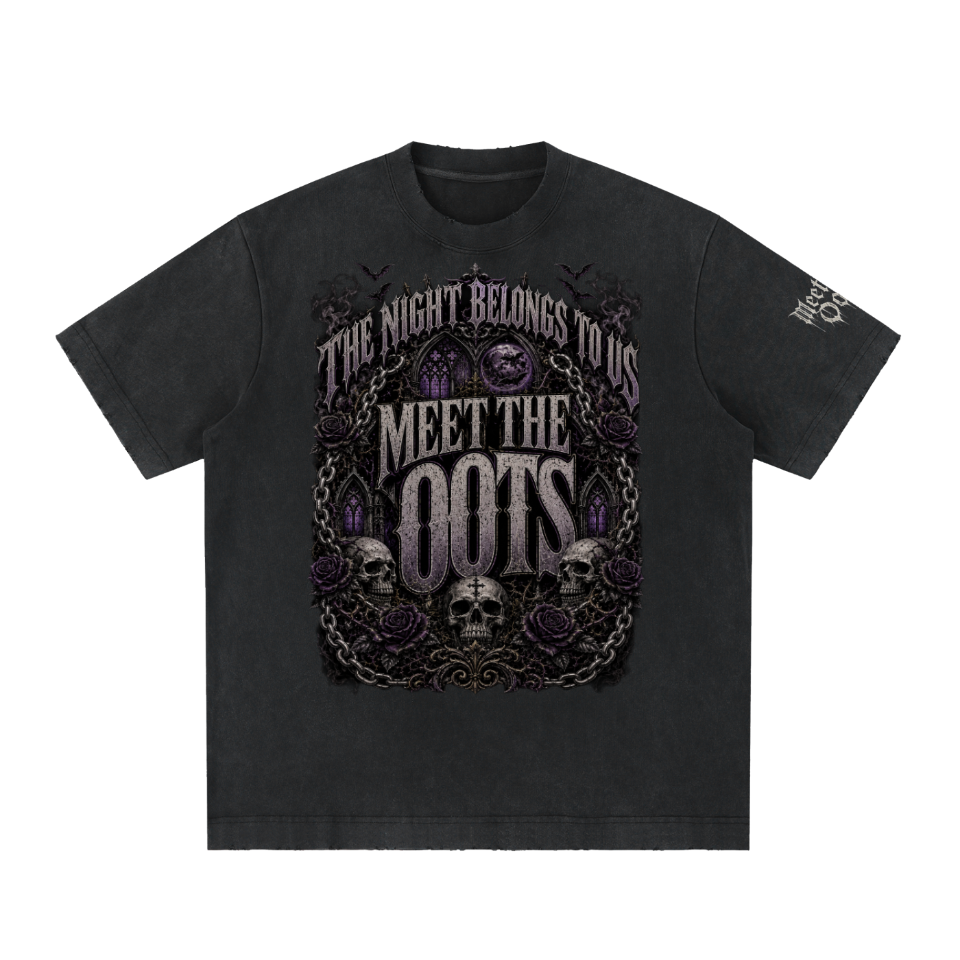 Meet the Oots Heavyweight Frayed T-Shirt