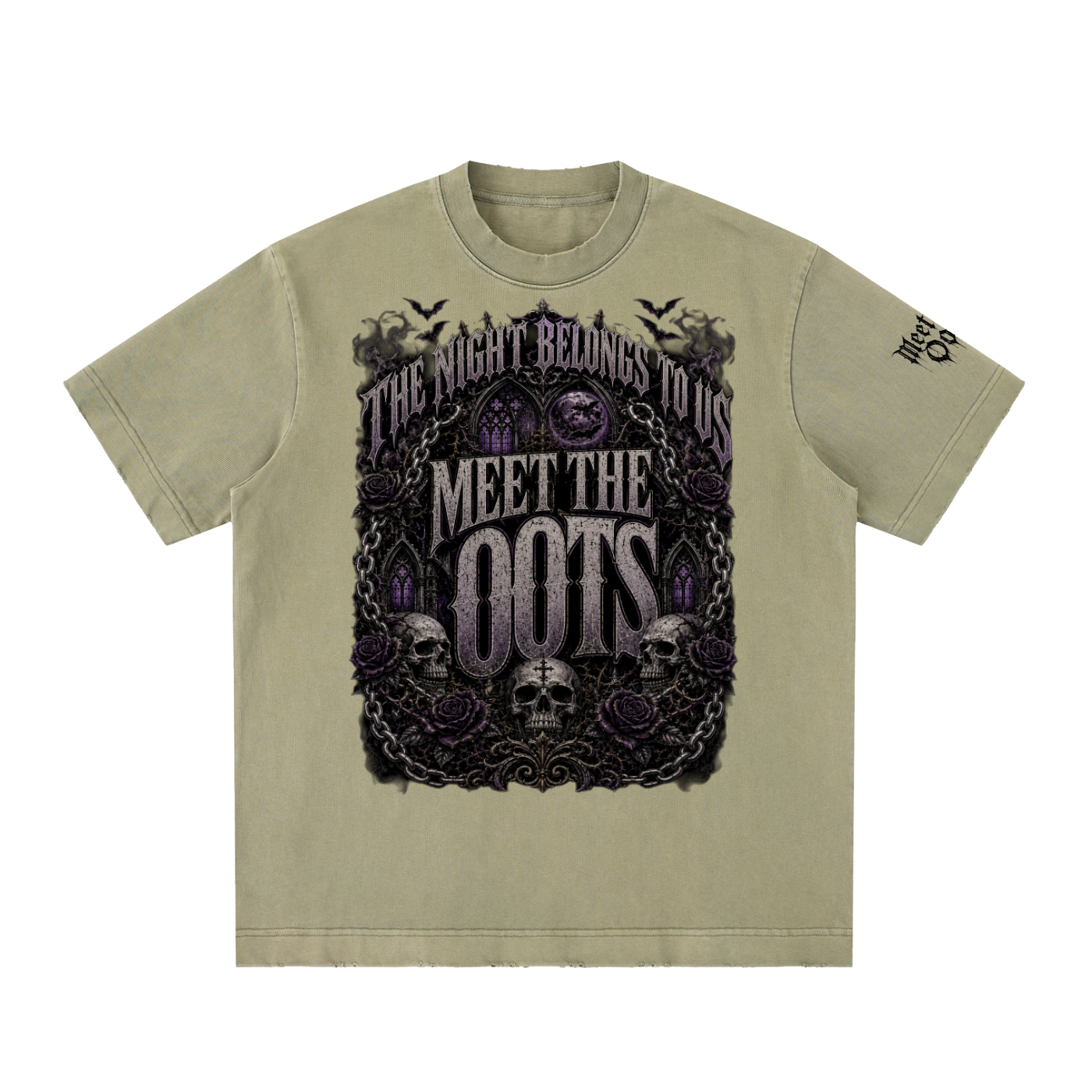 Meet the Oots Heavyweight Frayed T-Shirt