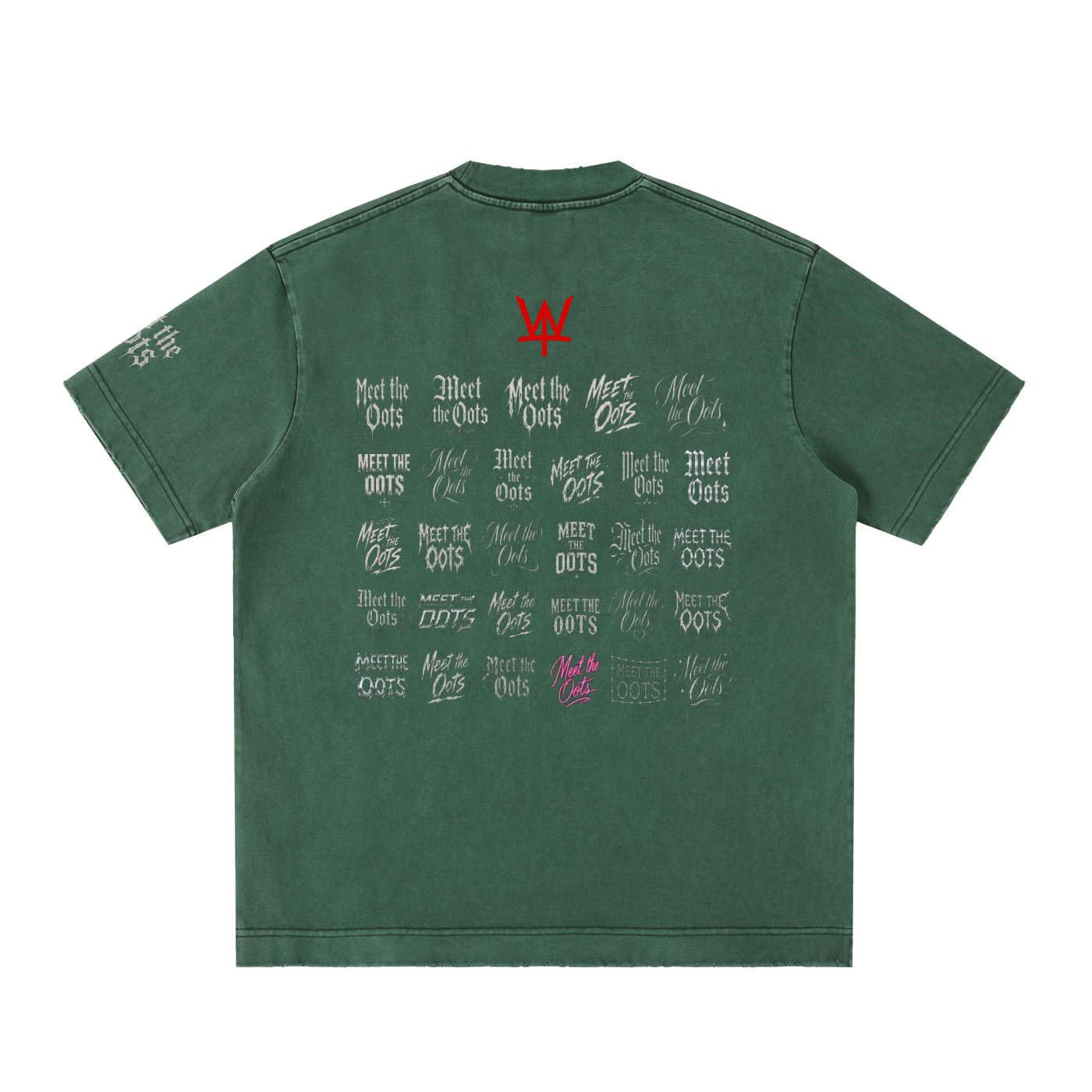 Meet the Oots Heavyweight Frayed T-Shirt