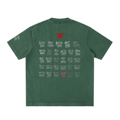 Meet the Oots Heavyweight Frayed T-Shirt