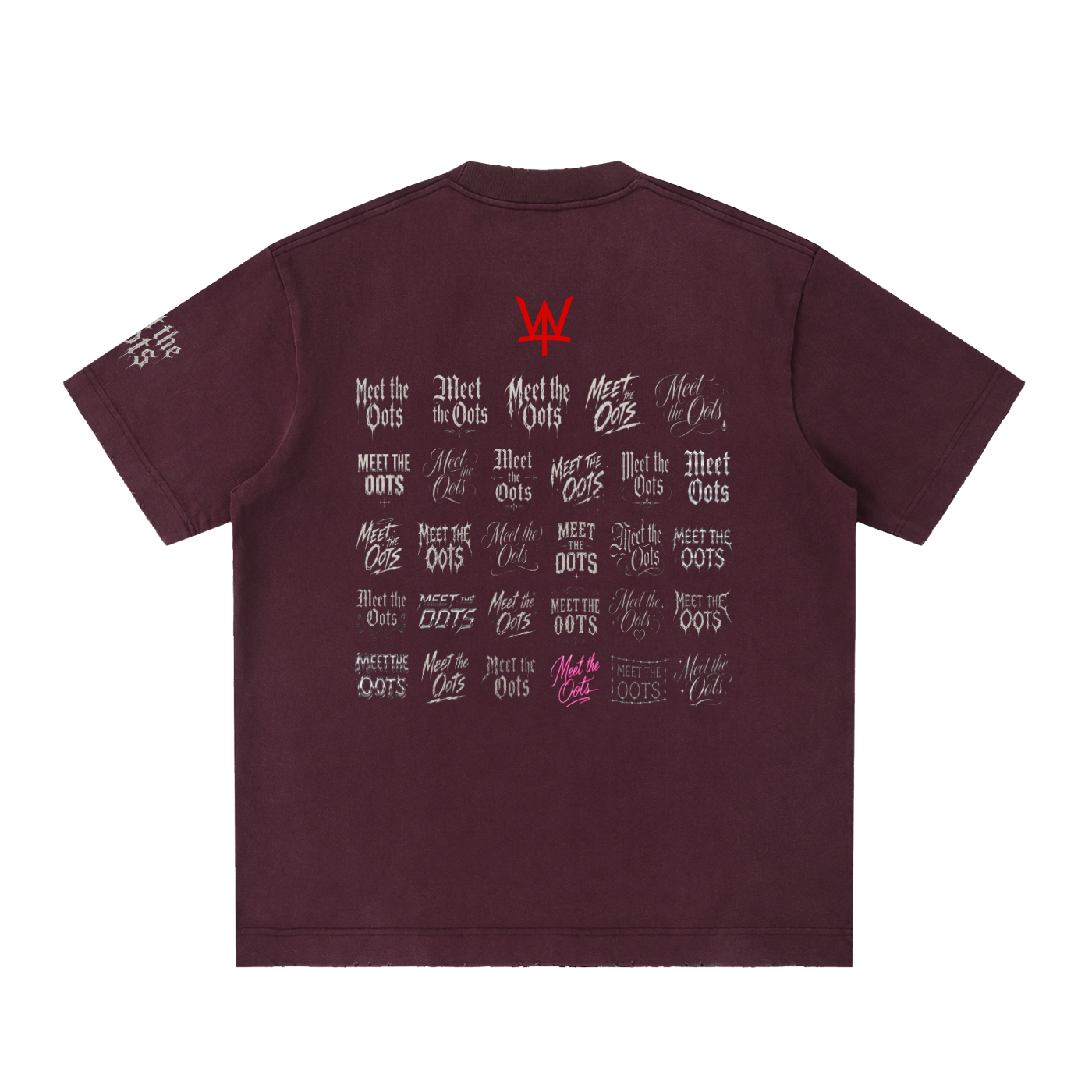 Meet the Oots Heavyweight Frayed T-Shirt