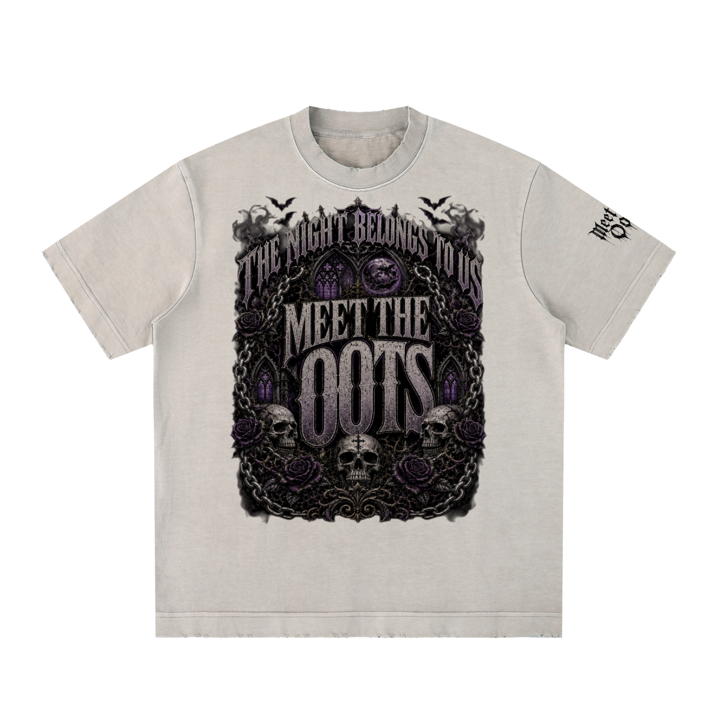 Meet the Oots Heavyweight Frayed T-Shirt